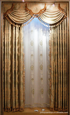 【大馬士革 客廳窗簾】價格,廠家,圖片,窗簾,大連貿易大世界金富源布藝店-
