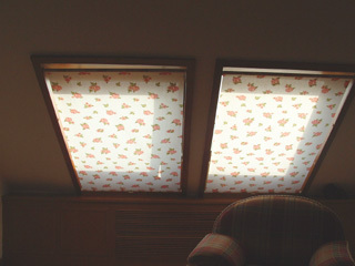 大連愛家窗飾供應坡屋頂窗簾 斜屋頂天窗簾 異形窗簾_CO土木在線(原網易土木在線)