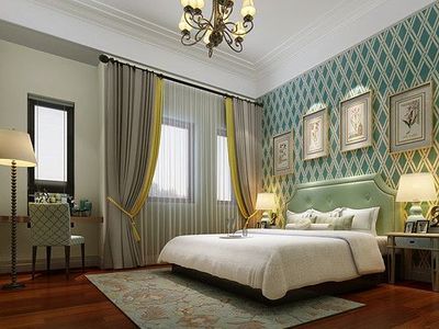 大連四居室美式風格別墅裝修-極致活力感的美式風