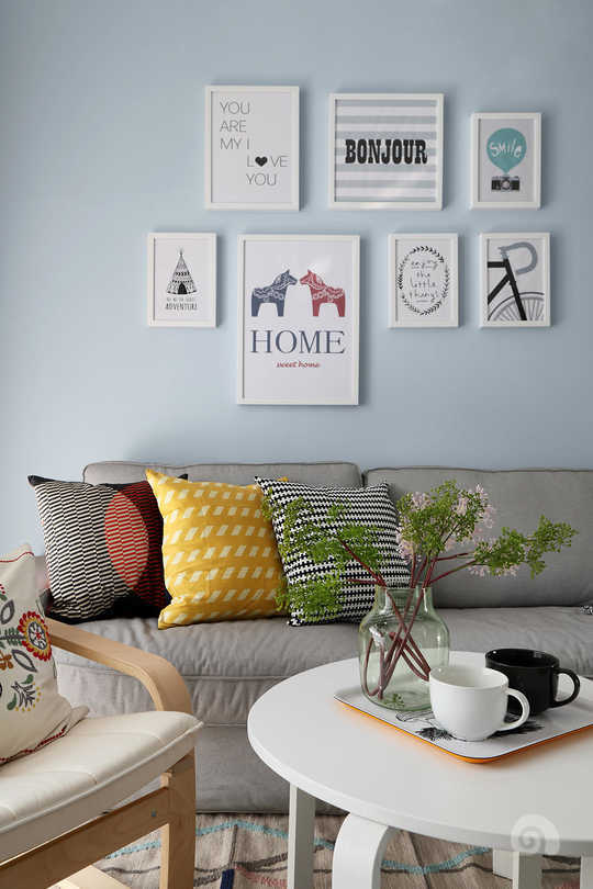 大連天下糧倉兩室一廳 簡約舒適北歐風(fēng)