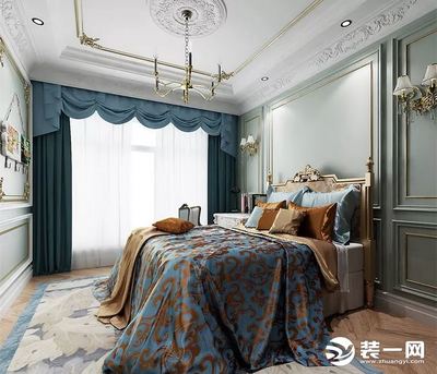 鉆石灣160平法式新古典風四居室|大連裝修網為您推薦