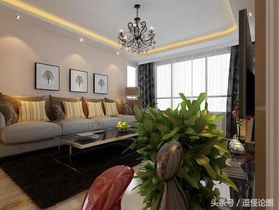 大連金地藝鏡小區現代簡約裝修 現代像美式