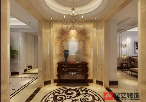 大連海韻華府古典歐式設(shè)計(jì)案例中的窗簾藝術(shù)