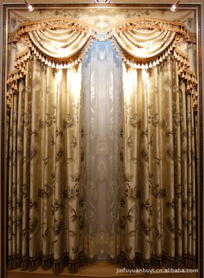 白百合臥室窗簾 大連貿(mào)易大世界金富源布藝店選購指南